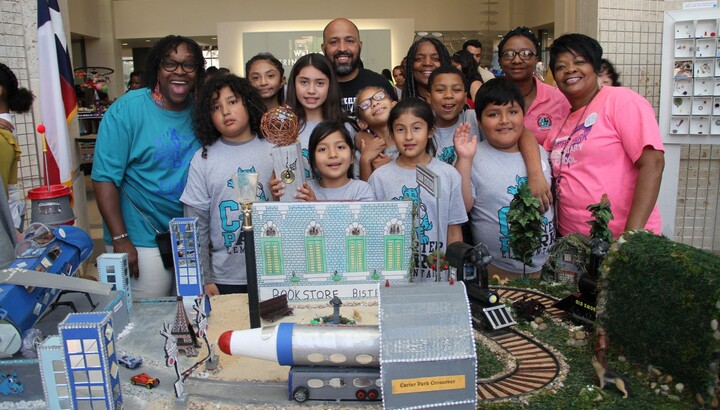 Group stands behind a project