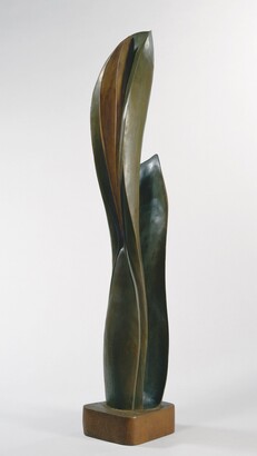 Robert Laurent (1890–1970), Plant Form, ca. 1924, Stained fruitwood