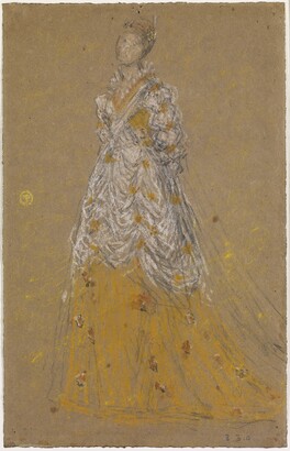Study for "Symphony in Flesh Color and Pink: Portrait of Mrs. Frances Leyland"