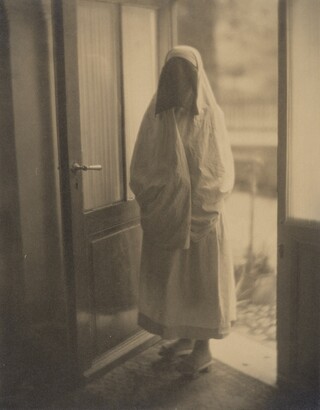 Clara Sipprell (1885–1975), A Moslem Woman, Sarajevo, Bosnia, ca. 1925, Gelatin silver print on tissue