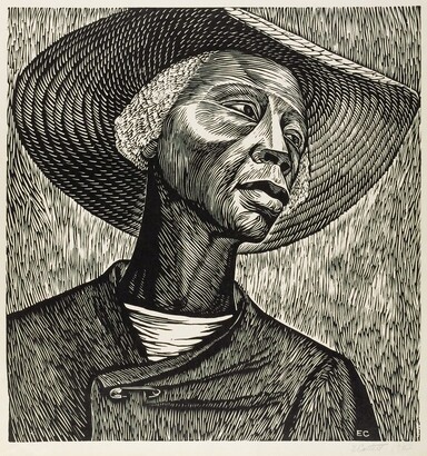 Elizabeth Catlett (1915–2012) Sharecroppers ca. 1952