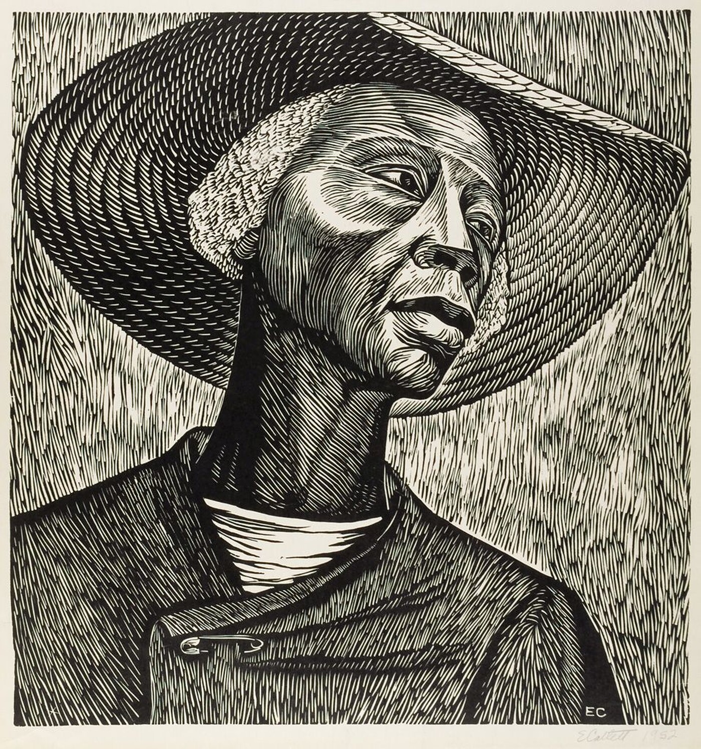 Elizabeth Catlett (1915–2012) Sharecroppers ca. 1952