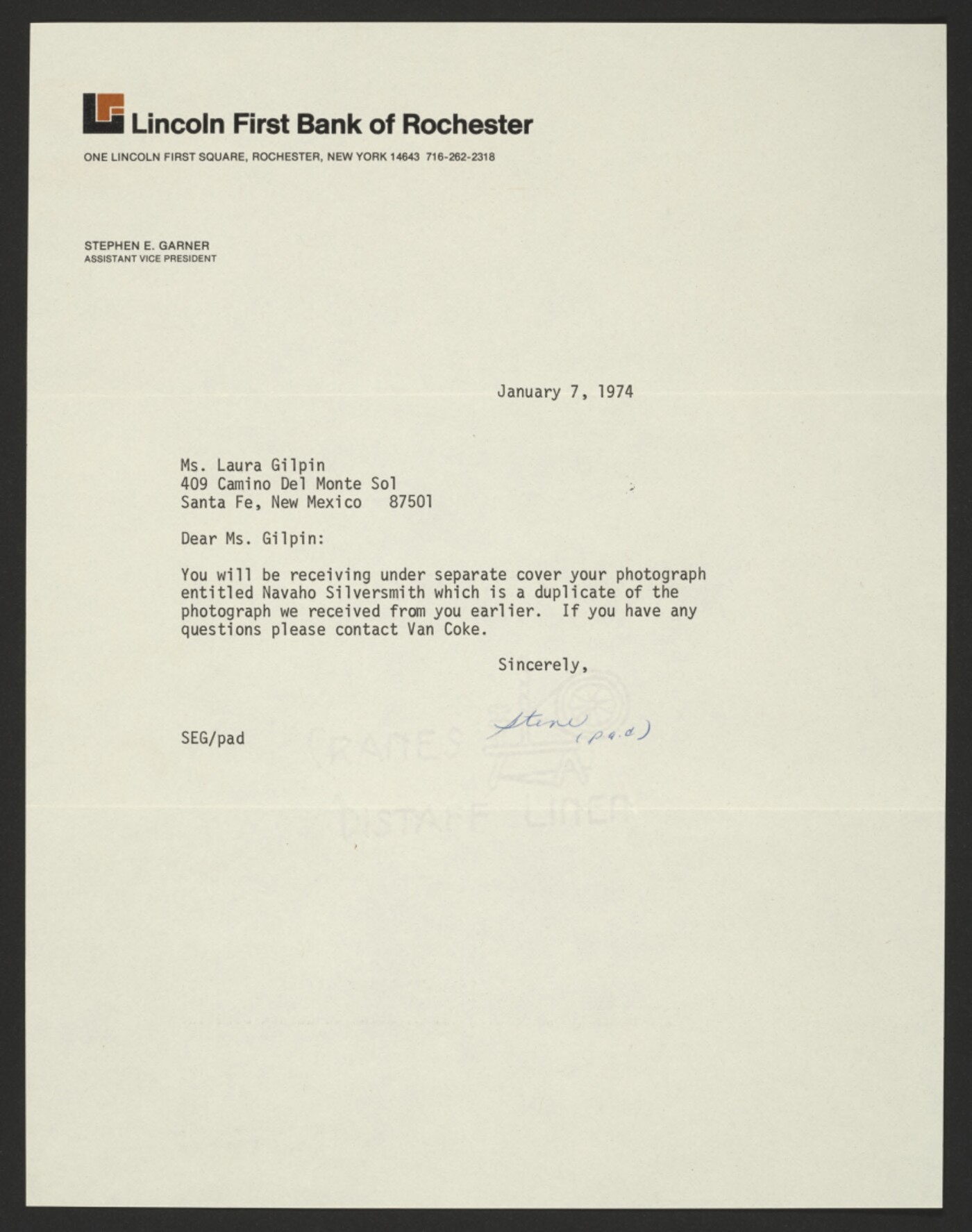 London times article on the lincoln and the greenback picture