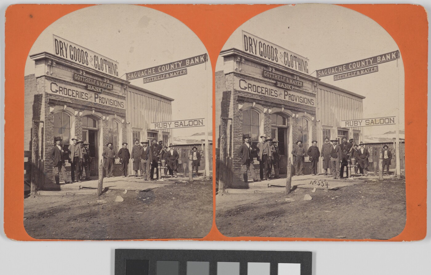 [Saguache County Bank and Ruby Saloon] Amon Carter Museum of American Art