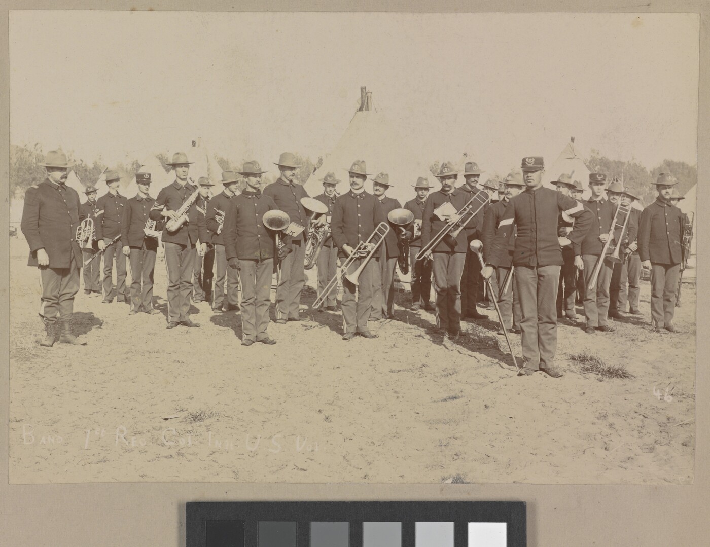 [Band 1st Regiment Colorado Infantry, U.S. Volunteers] Amon Carter