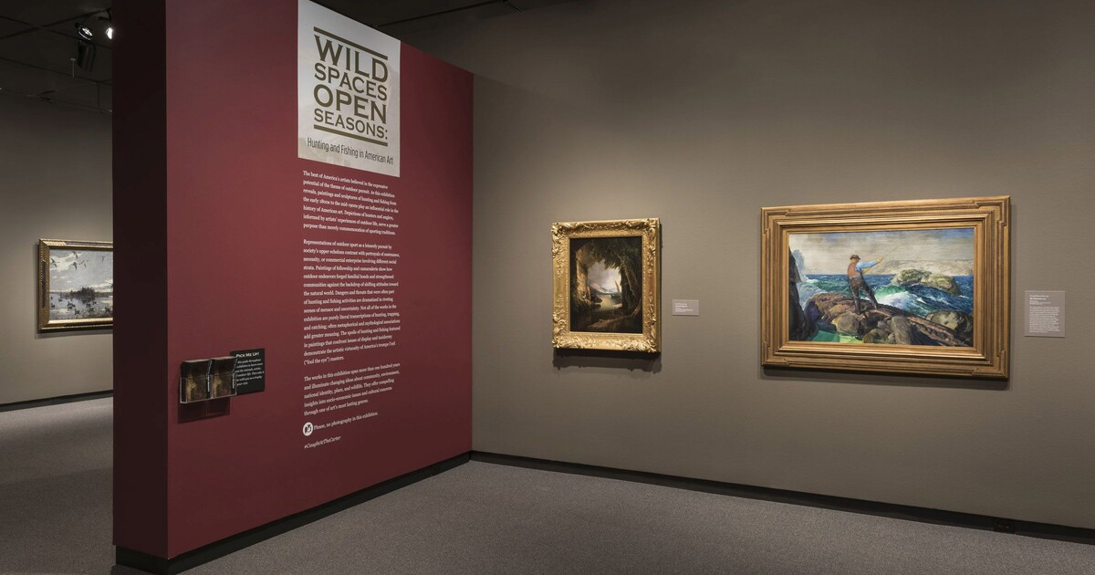 Amon Carter Museum Of American Art Presents Wild Spaces Open Seasons Hunting And Fishing In American Art Amon Carter Museum Of American Art
