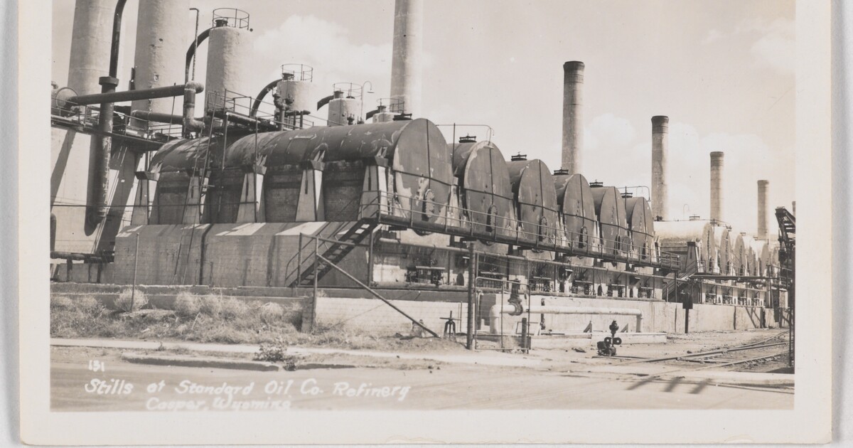 Stills of Standard Oil Co. Refinery, Casper, Wyoming Amon Carter Museum of American Art