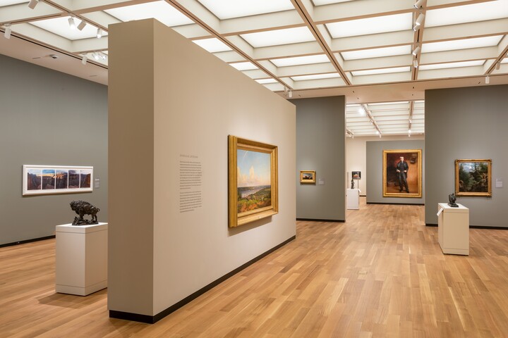 Landscape gallery at the Amon Carter